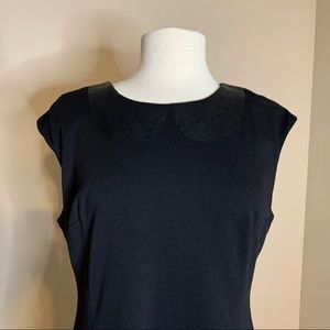 Calvin Klein | Sequin Bow Black Dress